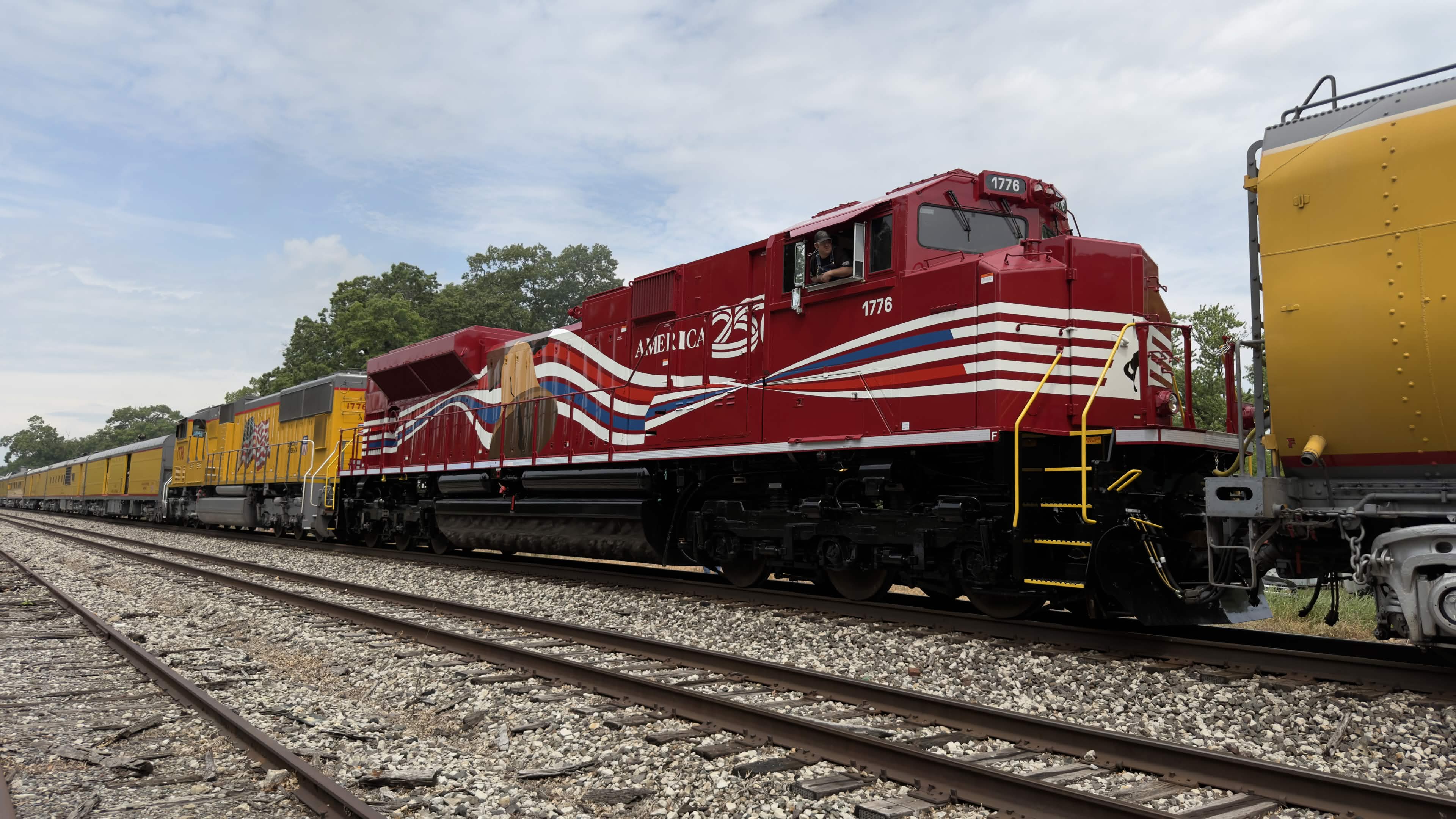 NS #1776, an SD70ACe, part of the 2026 Big Boy #4014 Excursion. June 5, 2026.