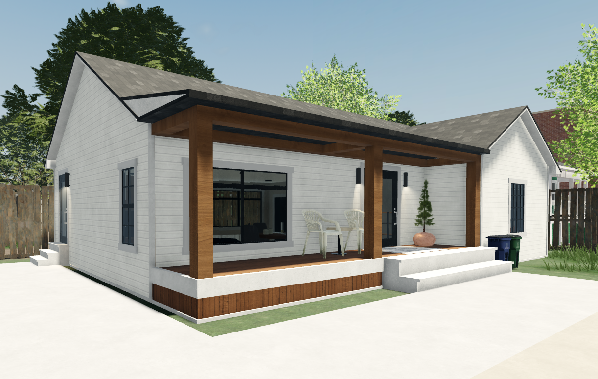 First house. This is a complete rebuild of a GPI asset.