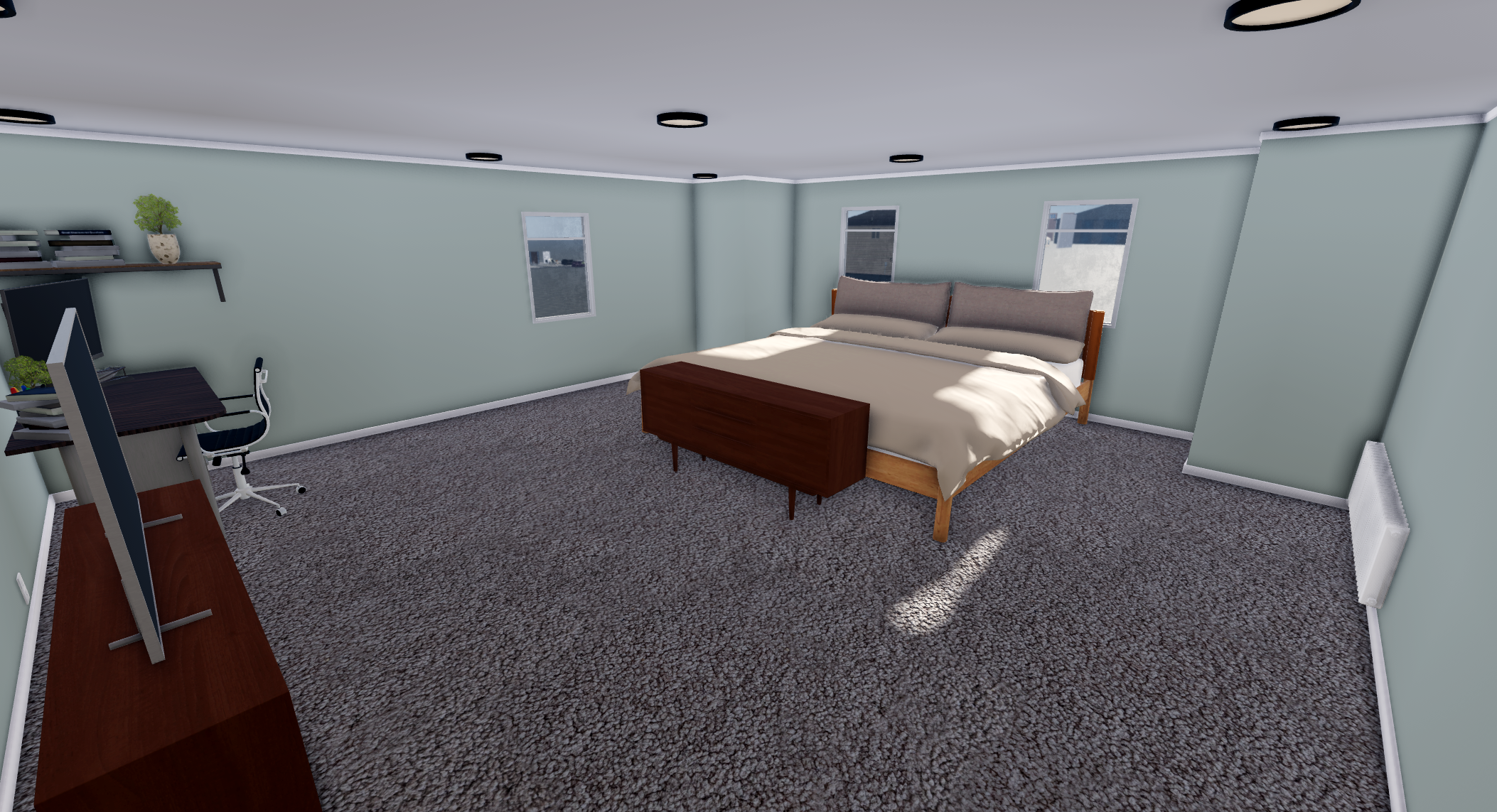 Master bedroom.