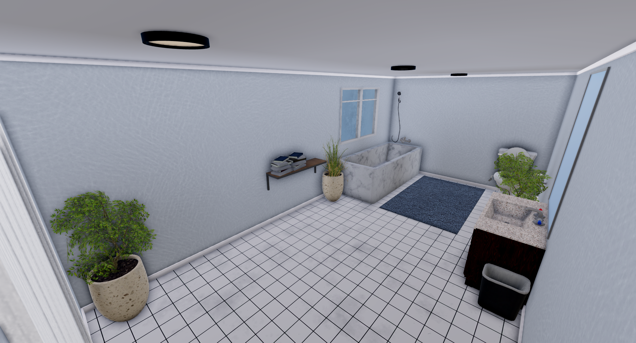 Bathroom.